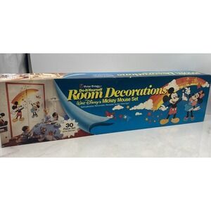 Vintage Priss Prints Wall Stickers Walt Disney Mickey Mouse Minnie 30 Piece